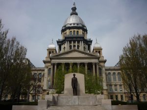 Photo of the Illinois Capitol building, Springfield